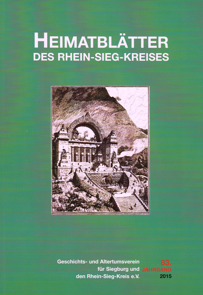 Cover Heimatblätter des Rhein-Sieg-Kreises 2015