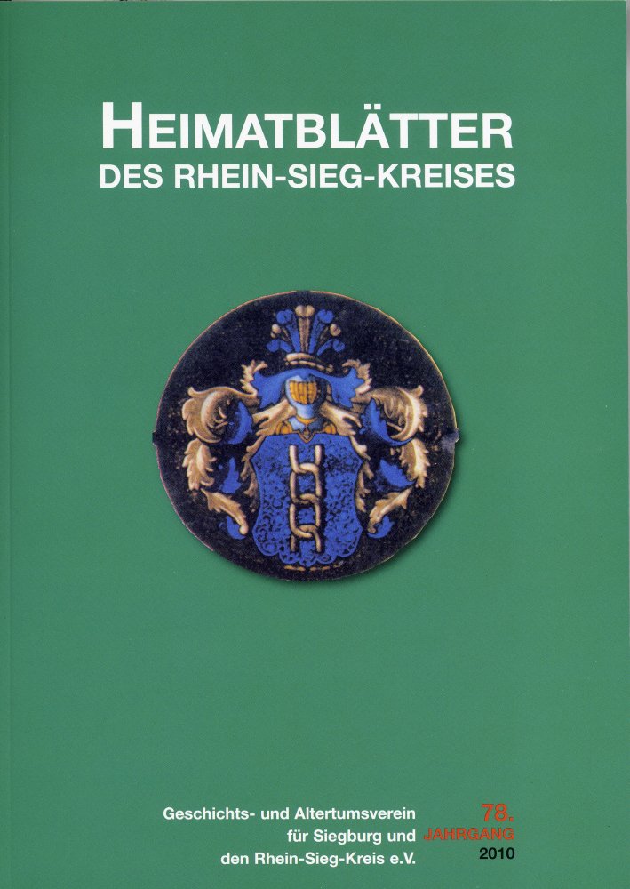 Cover Heimatblätter des Rhein-Sieg-Kreises 2010