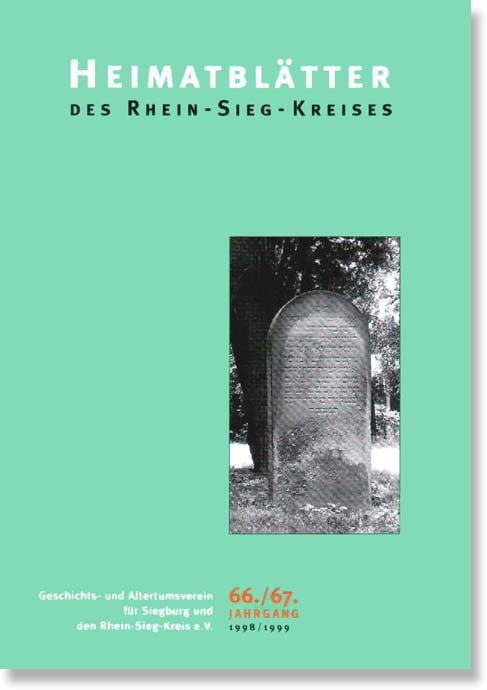 Cover Heimatblätter des Rhein-Sieg-Kreises 1998/1999