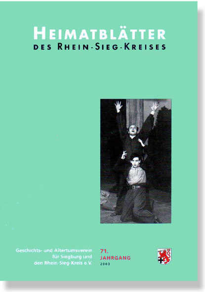 Cover Heimatblätter des Rhein-Sieg-Kreises 2003