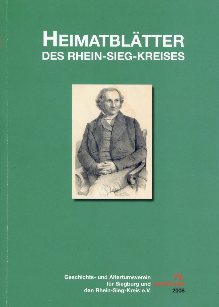 Cover Heimatblätter des Rhein-Sieg-Kreises 2008