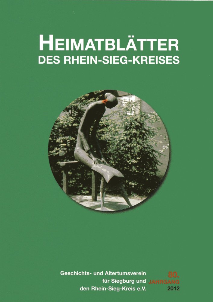 Cover Heimatblätter des Rhein-Sieg-Kreises 2012