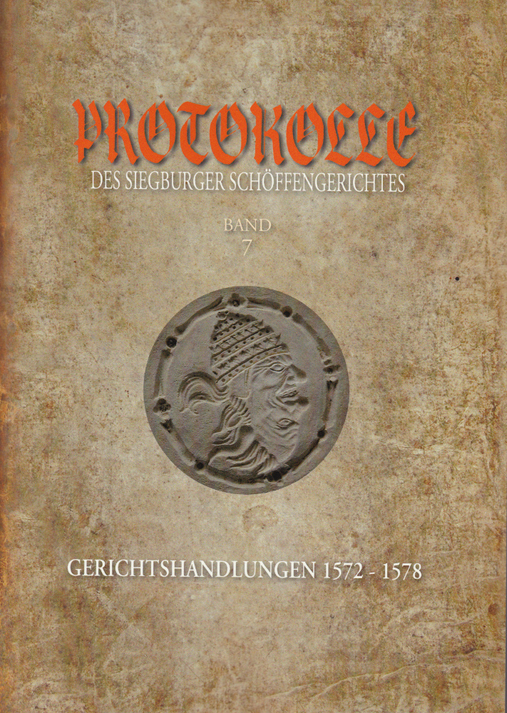 Cover Protokolle des Siegburger schöffengerichtes