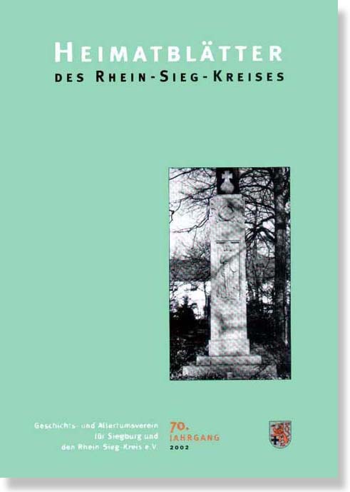 Cover Heimatblätter des Rhein-Sieg-Kreises 2002