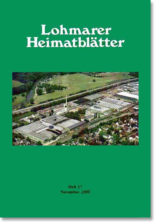 Cover Lohmarer Heimatblätter 2003