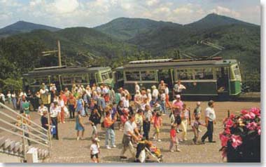 Bergstation der Drachenfelsbahn