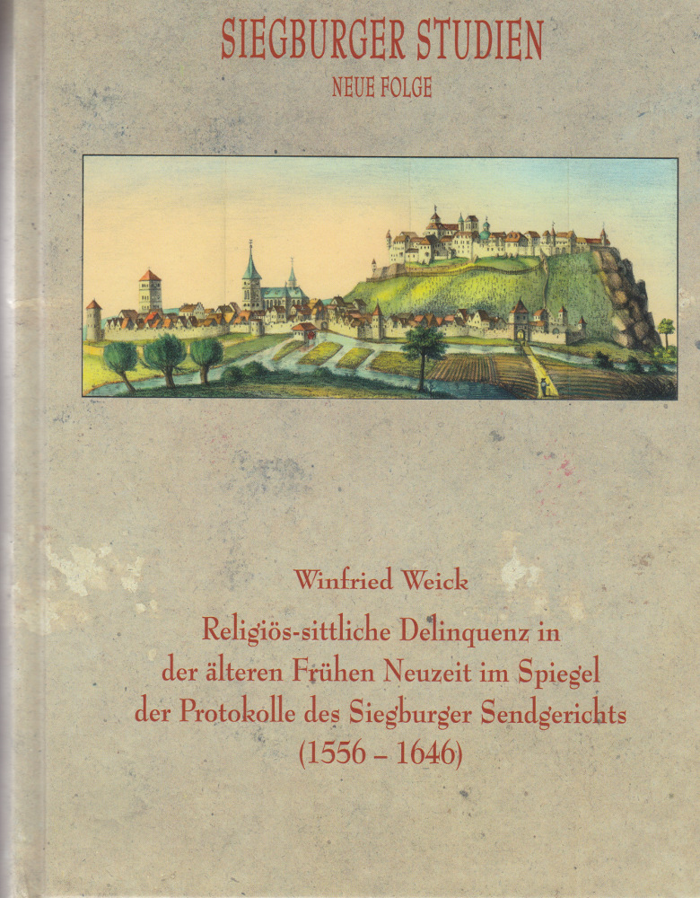 Cover Siegburger Studien, Band 4